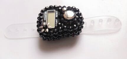Black Beaded Counter Tasbeeh